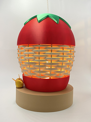 fruit lamp